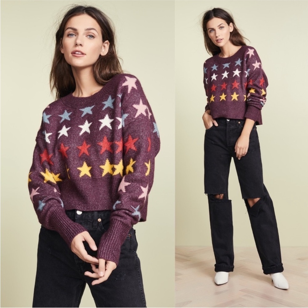 Wild Fox Rainbow Star Sweater Size Xs Euc! — image 4 of 8
